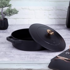 Garnek żeliwny Berlinger Haus BH-6493 2,57L z pokrywką 24cm do gotowania