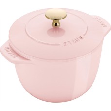 Каструля STAUB La Cocotte Mały 1.75 л, рожевий — для готування супів і рагу на плиті та в духовці
