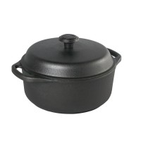 Каструля SKEPP Garnek żeliwny 4l з чавунною кришкою, для тушкування й запікання (4 л)