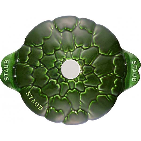 STAUB SPECIAL COCOTTE Круглий чавунний горщик для артишоків 3 л, зелений