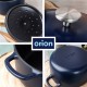 Garnek żeliwny, LITINA ORION 113348 — 26 cm, 5.2 L, z pokrywką, emaliowany, indukcja