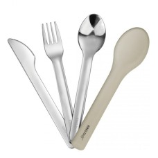 Komplet sztućców, Kinghoff KH-1954, do lunch boxów w etui, 3 elementy