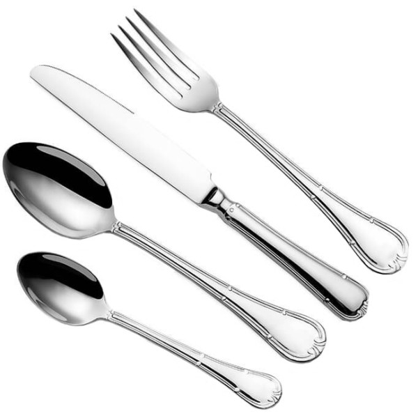 Набір столових приборів Maestro MR-1529, 24 предмети, на 6 осіб, сатин