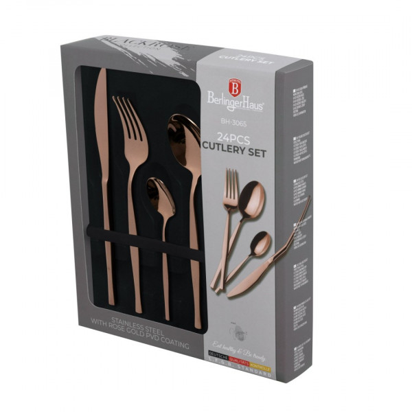 Komplet sztućców Berlinger haus BH-3065 (24 sztuki)
