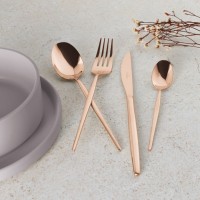 Комплект столових приборів BerlingerHaus RoseGold BH-3068, 24 предмети для сервірування та щоденного використання Комплект столових приборів BerlingerHaus RoseGold BH-3068, 24 предмети для сервірування та щоденного використання