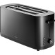 Тостер для дому Zwilling Enfinigy великий з грилем чорний для приготування тостів і грильованих страв