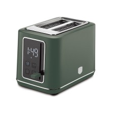Тостер домашній BerlingerHaus Matte Green Collection BH-9665 цифровий для швидкого смаження тостів
