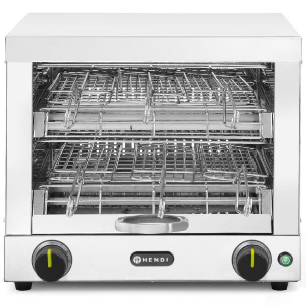 Тостер гастрономічний Toster kwarcowy з 6 кліпсами 3000W для швидкого приготування сендвічів