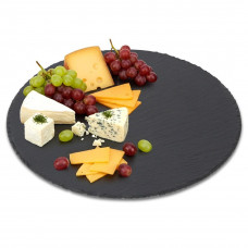 КРУГЛА КАМ'ЯНА ТАРІЛКА ДЛЯ ПОДАЧІ 30 см 139449