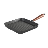 Пательня-гриль, SKEPP, Traditional 25×25 см, чавун — для смаження стейків і овочів