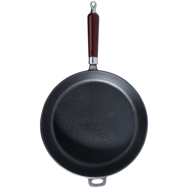 Patelnia żeliwna VILDE 199043 CAST LINE — duża 30 cm, ciężka, do indukcji