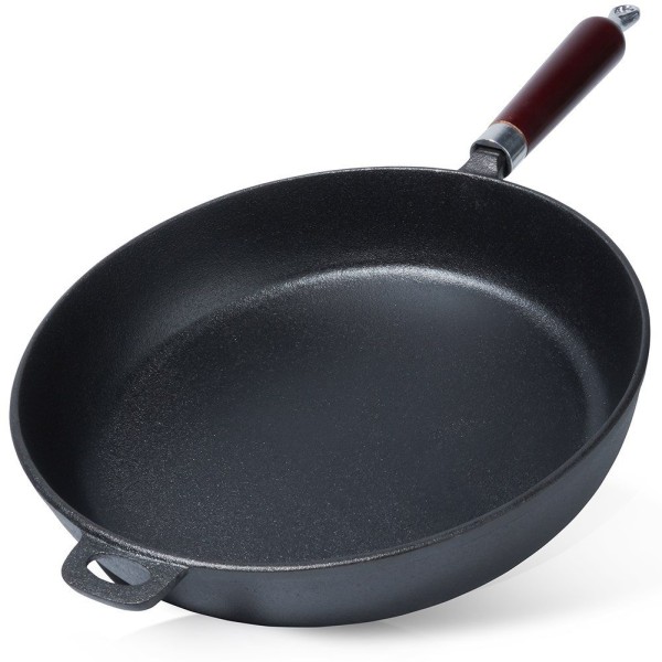 Patelnia żeliwna VILDE 199043 CAST LINE — duża 30 cm, ciężka, do indukcji