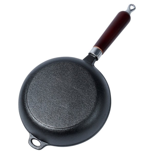 Patelnia żeliwna VILDE CAST LINE 20 cm, na indukcję, ciężka, do smażenia