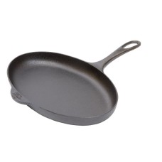 Patelnia żeliwna SKEPP do smażenia ryb 33×21,5 cm