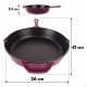 Patelnia żeliwna HAGE EGGPLANT (26 cm)