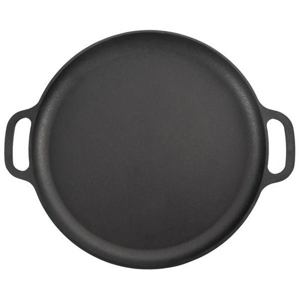 Patelnia żeliwna, LITINA ORION 113209 — ciężka do smażenia na indukcję 35×42,5 cm