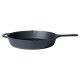 Patelnia żeliwna Cast Line 199036 30 cm z silikonową nakładką do smażenia