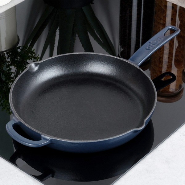 Patelnia żeliwna emaliowana Orion 113218 (26 cm)