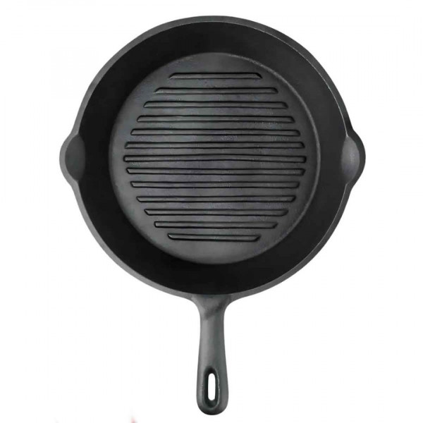 PATELNIA ŻELIWNA GRILLOWA HAGE 26cm INDUKCJA