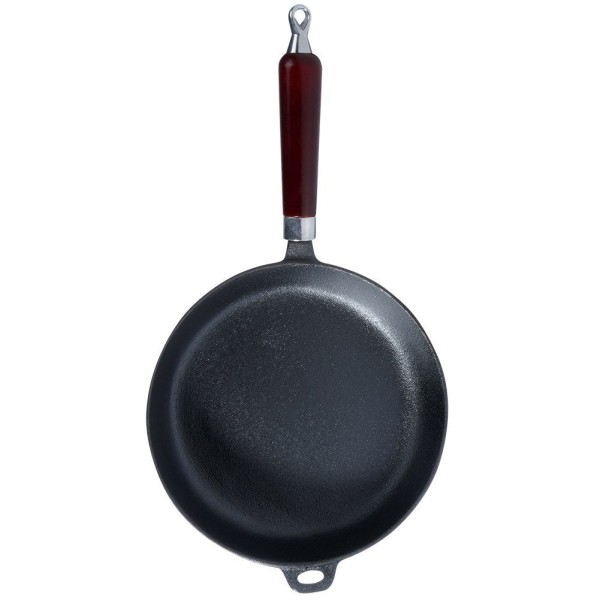 Patelnia żeliwna VILDE CAST LINE 24 cm — na indukcję, ciężka, do smażenia