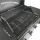Grill gazowy ogrodowy Berlinger haus BH-8605 (żeliwny ruszt)