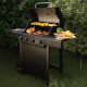 Grill gazowy ogrodowy Berlinger haus BH-8605 (żeliwny ruszt)