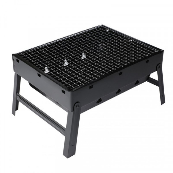 Mini grill węglowy turystyczny ELITEHOFF MINI (przenośny, walizka)