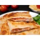 Czebureki z wieprzowiną, serem i pomidorami 600g
