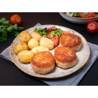 Kotlety z kurczaka i wieprzowiny 480g