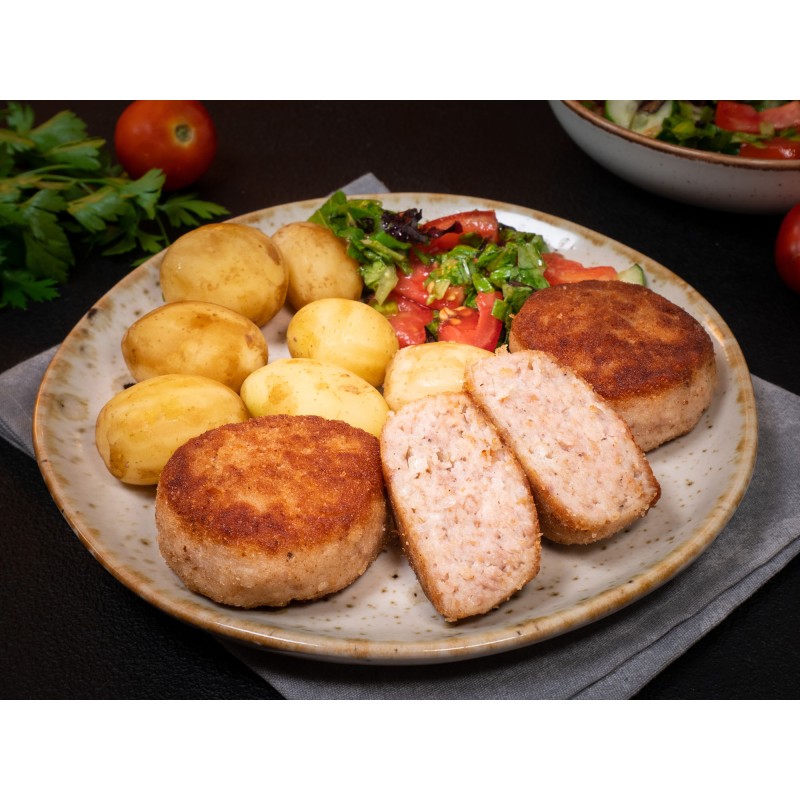 Kotlety z kurczaka i wieprzowiny 480g