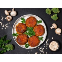 Mrożone kotlety z płatkami owsianymi 480g