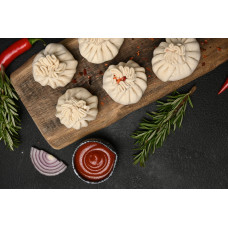 Chinkali z wieprzowiną i wołowiną 600g