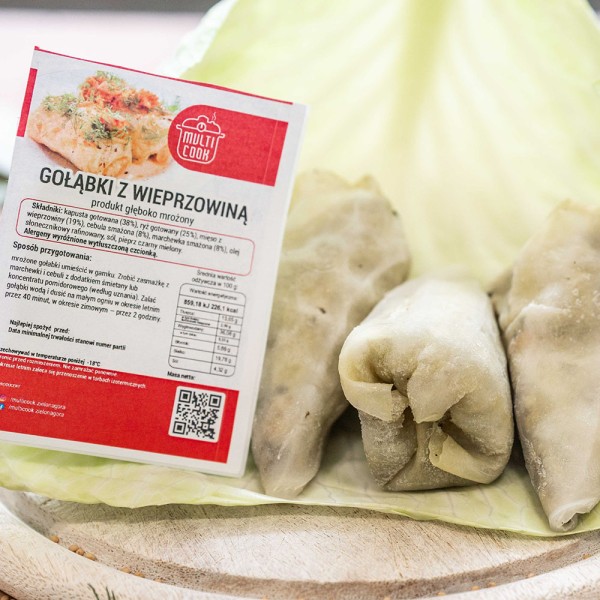 Gołąbki z wieprzowiną 1kg
