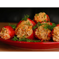 Papryka faszerowana pieczarkami 500g