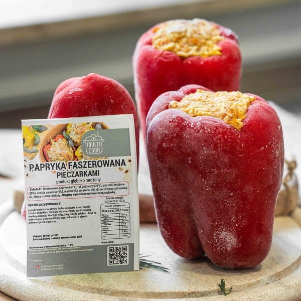 Papryka faszerowana pieczarkami 500g