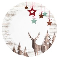 Плоский тарілка, Seltmann Life, Christmas 28 см, для сервірування святкового столу