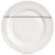 Тарілка обідня, ORION, SERCE 27 см, плоска порцелянова біла — для подачі страв на щодень