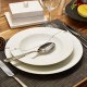 Тарілка обідня, ORION, SERCE 27 см, плоска порцелянова біла — для подачі страв на щодень