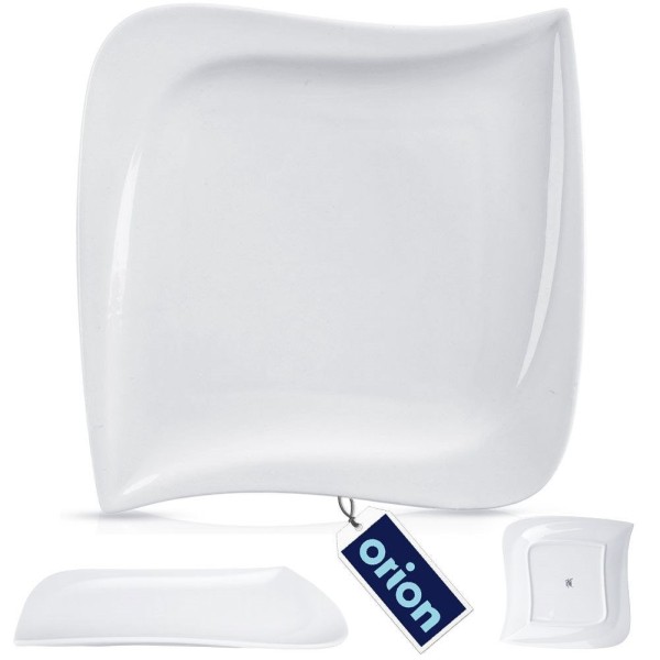 Тарілка плоска, Orion, Mona 25×25 см, порцеляна — для сервірування обідів