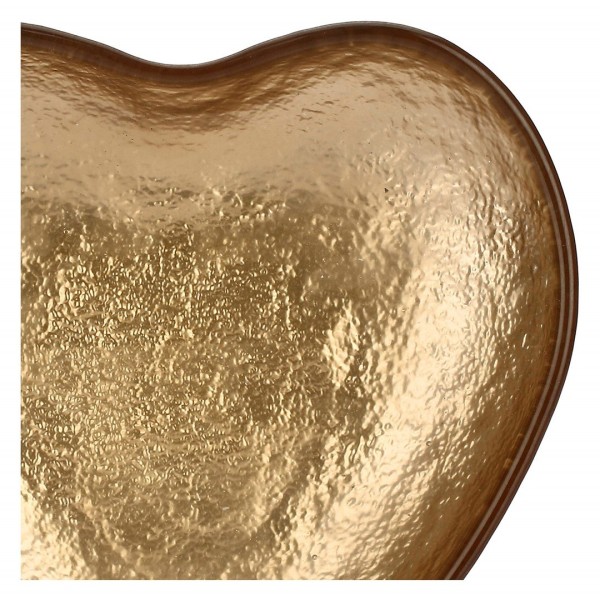 Talerz uniwersalny RITUALI DOMESTICI NEIMIEIPENSIERI Małe serce złoty 14 cm