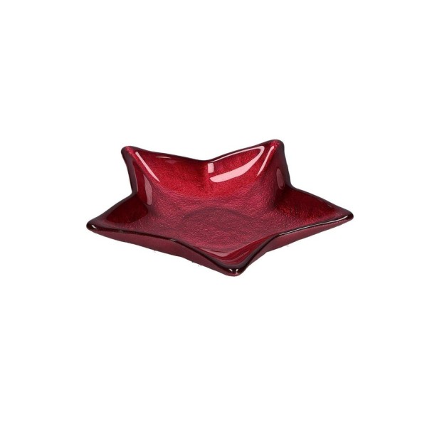 Talerz uniwersalny Rituali Domestici Neimieipensieri szklany 16 cm gwiazdka