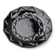 Talerz obiadowy Adel Black 24 cm uniwersalny do serwowania