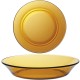 Talerze uniwersalne Duralex LYS AMBER pomarańczowe głębokie 195x35 mm zestaw 6 szt.