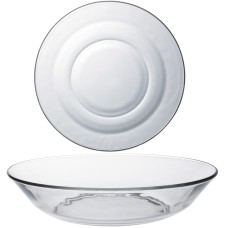 Talerze głębokie Duralex Lys transparentne 210x45 mm zestaw 6 sztuk do serwowania zup