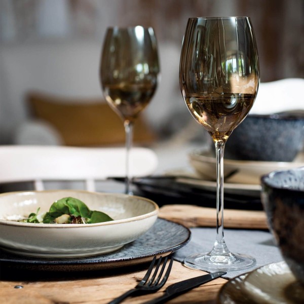 Плоский тарілка, MATERA, 27 cm, сірий, набір 6 шт. для сервірування