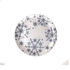 Talerz uniwersalny Rituali Domestici IlPrimofiocco 32 cm do serwowania świątecznego