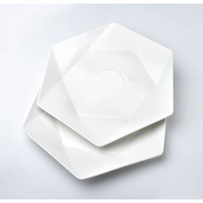 Komplet talerzy uniwersalnych Ralph White 32,5x28,5 cm płaskie 2 szt.