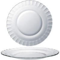 Універсальна тарілка Duralex Picardie, плоска, прозора, 230 мм, набір 6 шт.