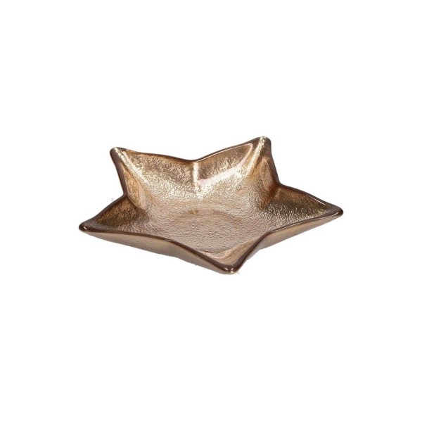 Talerz uniwersalny RITUALI DOMESTICI Neimieipensieri szklany gwiazdka 16 cm
