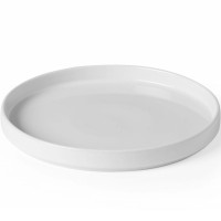 Тарілка OSLO з високим бортиком, біла, 240 x 26 мм - набір з 6 штук